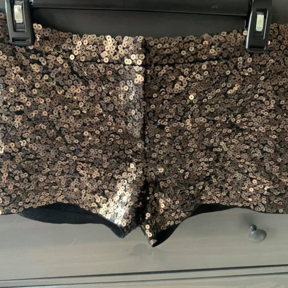 Express Sequined Shorts